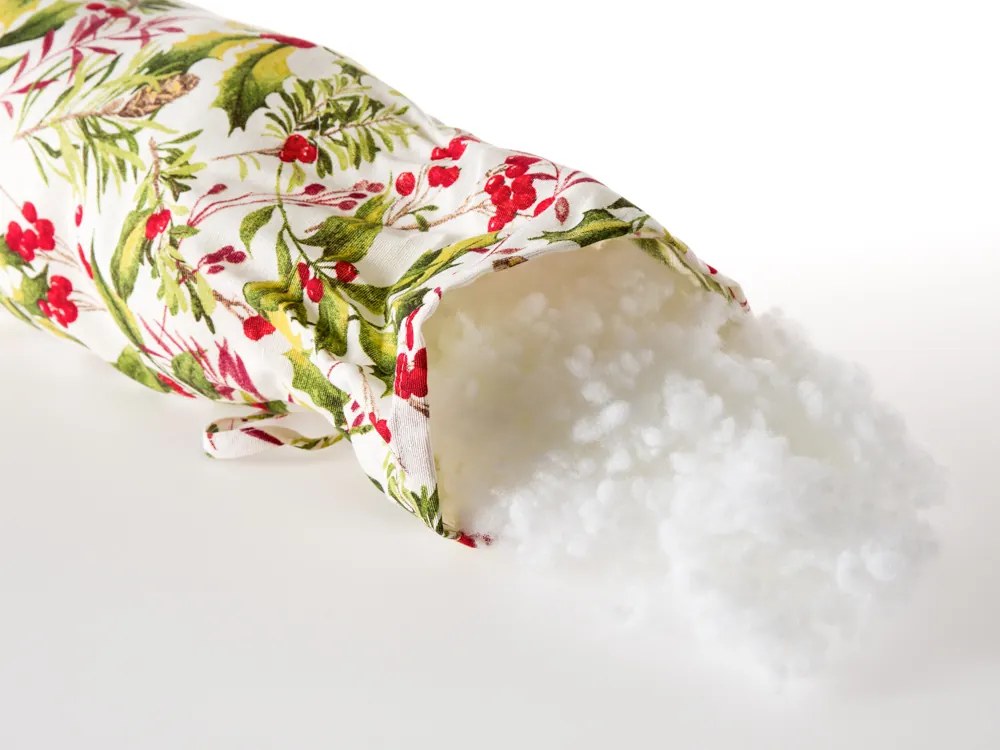 Biante Detský vankúš valec bonbon Sandra SA-726 Ružové sovičky na bledo ružovom 15x40 cm