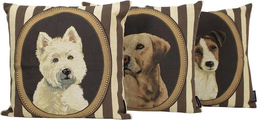 Gobelínový vankúš Labrador - 45*15*45 cm
