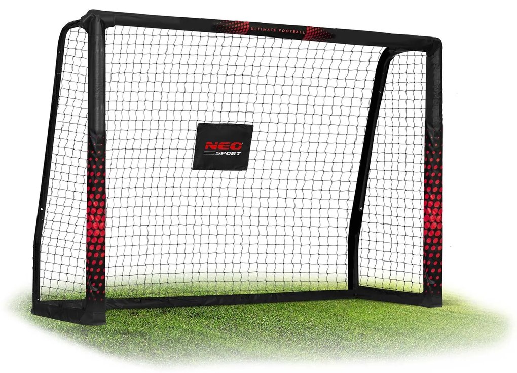 Neo-Sport Futbalová bránka 180 x 120 x 60 cm NS-463 čierno-červená