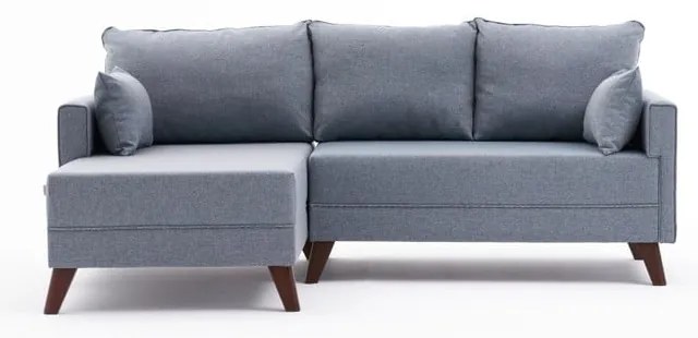 Svetlomodrá rohová pohovka (ľavý roh) Bella – Balcab Home