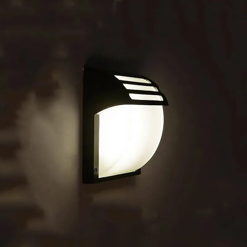 Toolight Toolight, nástenné svietidlo 24,5x18 cm, 1xE27, RSL013-1W, čierna, OSW-10246