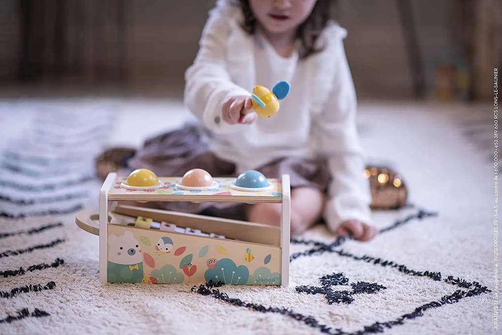 Zatĺkačka s vyberateľným xylofónom