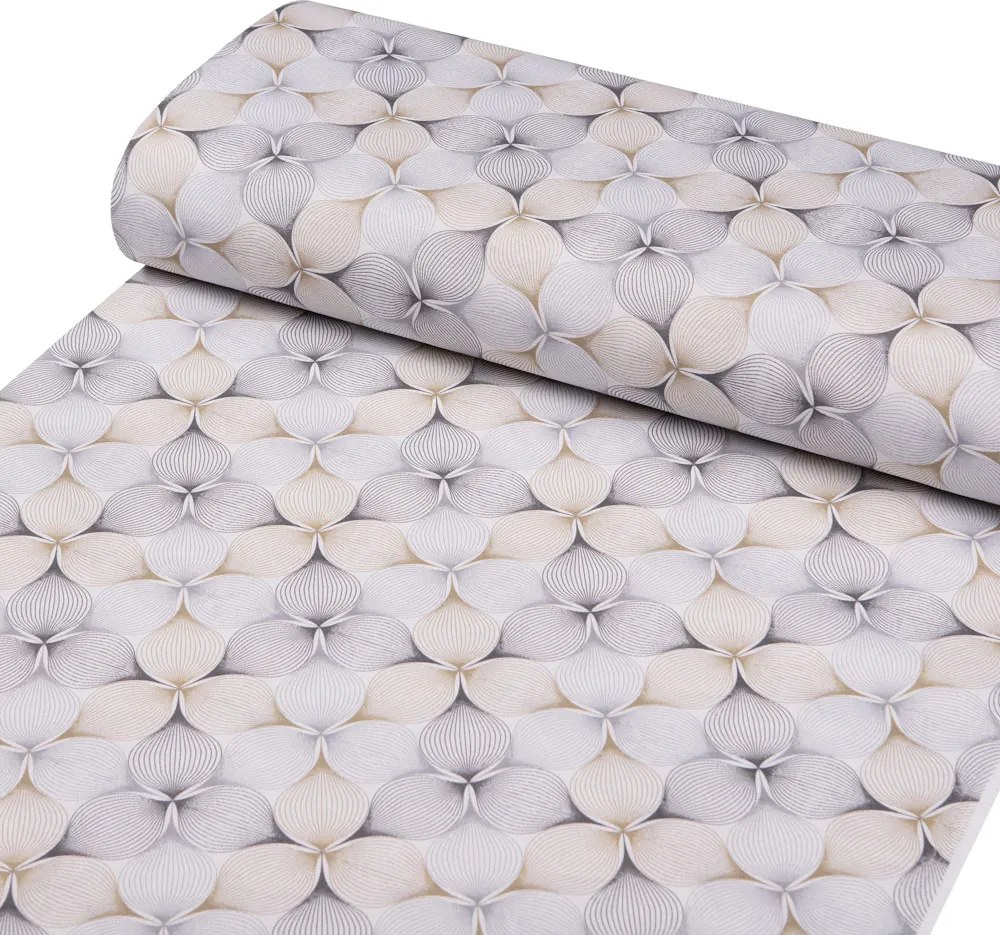 Biante Dekoračný oválny obrus PML-031 Designové geometrické obrazce na bielom 120x160 cm