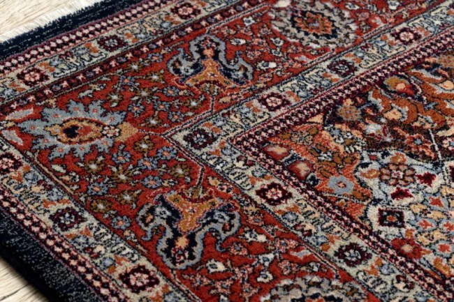 Koberec KESHAN Fredzle, Ornament, ramka orientálny 7576/53511 terakota
