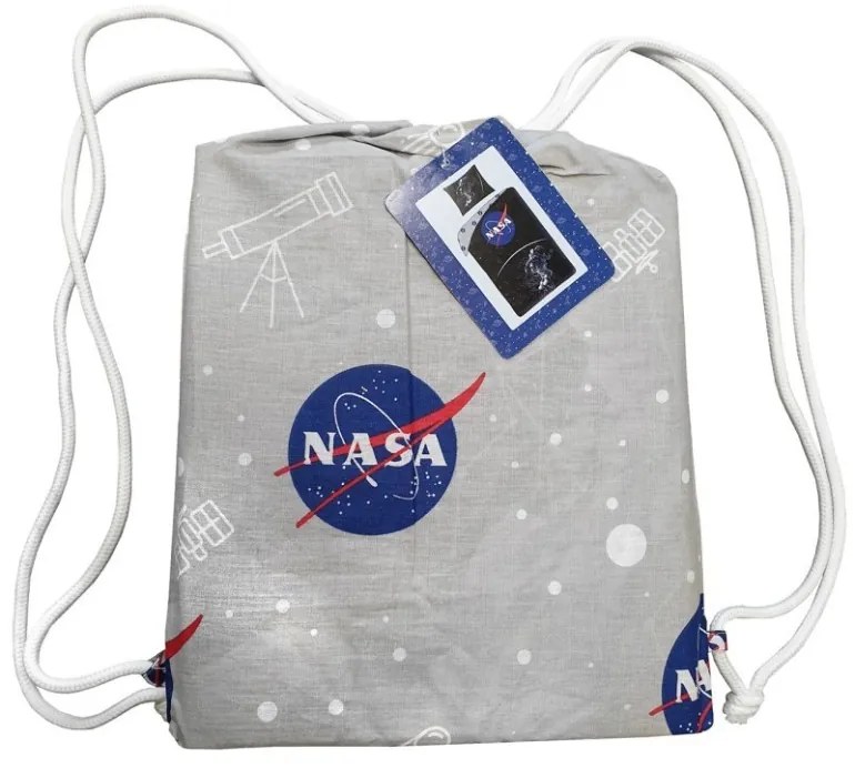 Obliečky NASA astronaut 140 x 200 + 70 x 90 cm