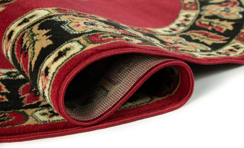 TA Koberec 4493A ČERVENÝ ATLAS PP OV Rozmer: 160x220 cm