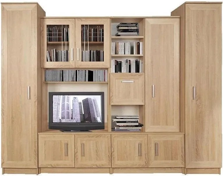 Obývacia stena Kuba, dub sonoma