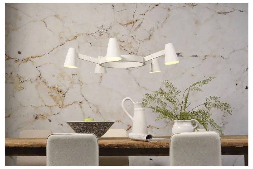 Sivé závesné svietidlo Biarritz – it's about RoMi