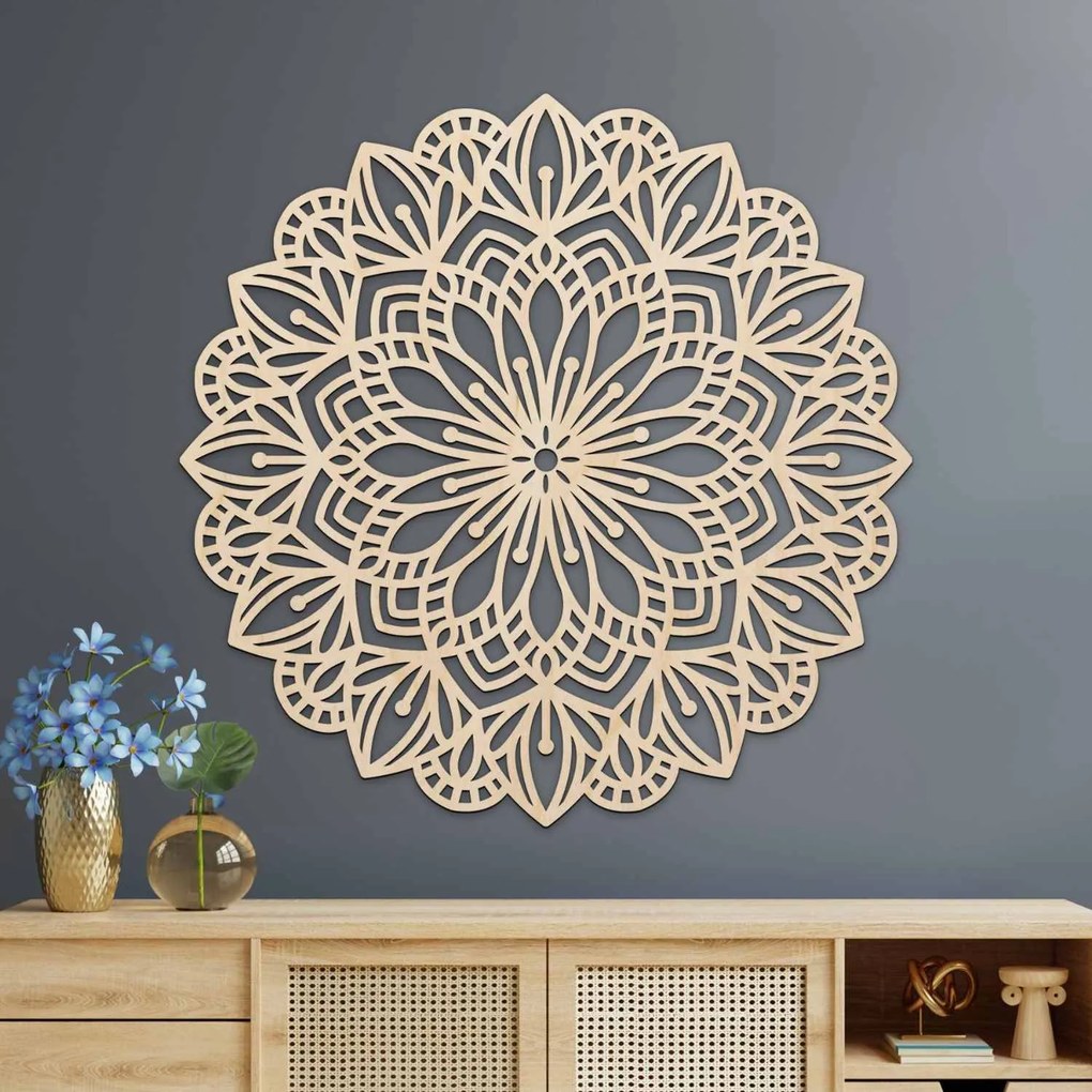 SENTOP | Drevená mandala na stenu – Elegantná dekorácia | SENTOP PR0252
