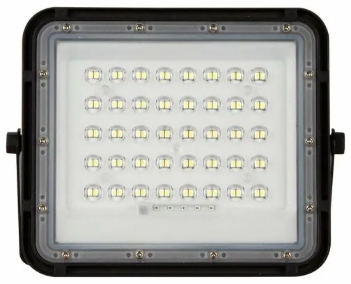LED Vonkajší solárny reflektor LED/6W/3,2V IP65 4000K čierna + DO