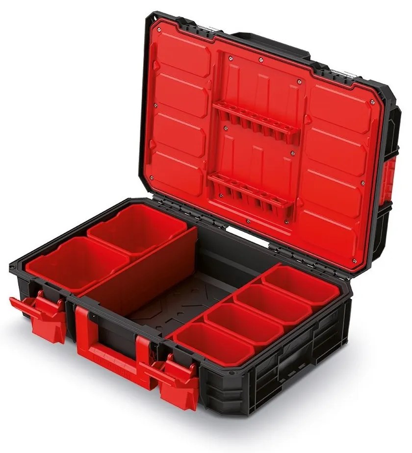 Kistenberg Kufor na náradie X BLOCK LOG čierny 546x380x194