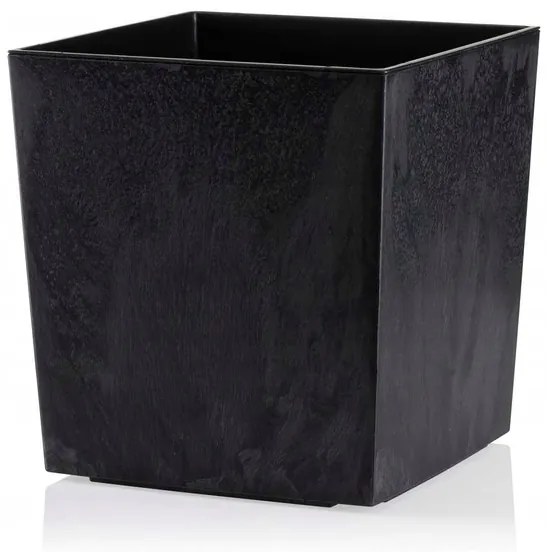 Kvetináč Flore 25x25 cm čierny betón