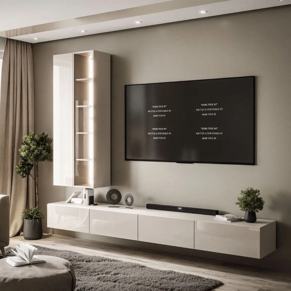 OBÝVACIA STENA DAZIO KAŠMÍR LESK LED 250 cm