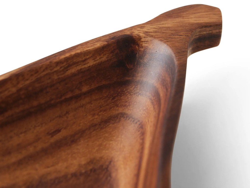 HK living Drevená miska Pear Acacia Medium