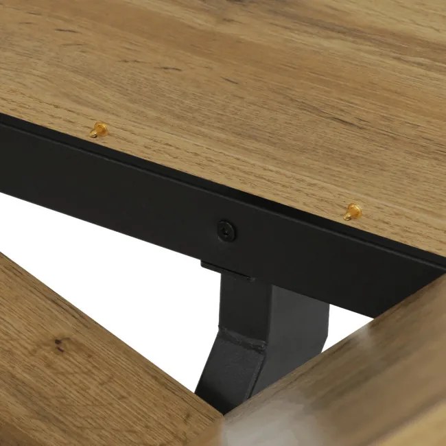 Jedálenský stôl rozkladací DT-I1120 OAK hnedý