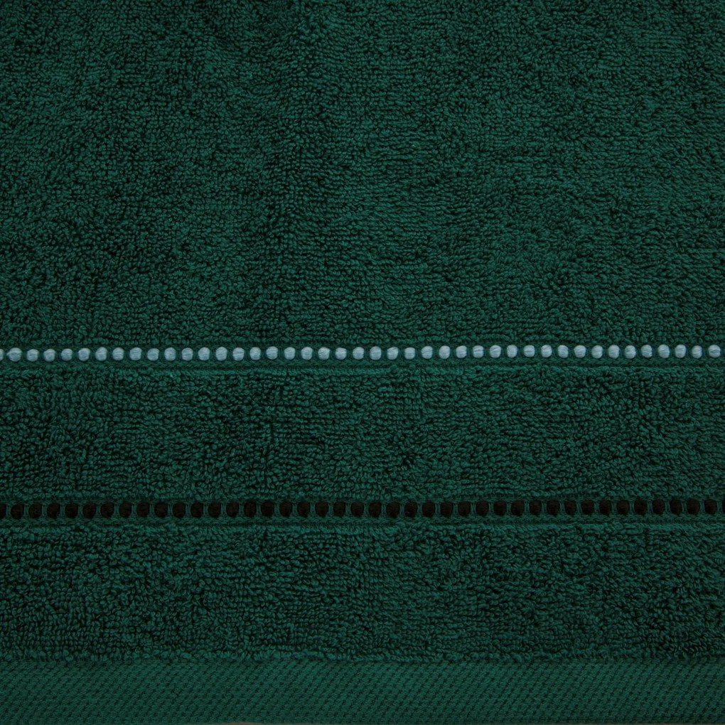 FROTÉ UTERÁK SUZI 70X140 CM TMAVOZELENÁ