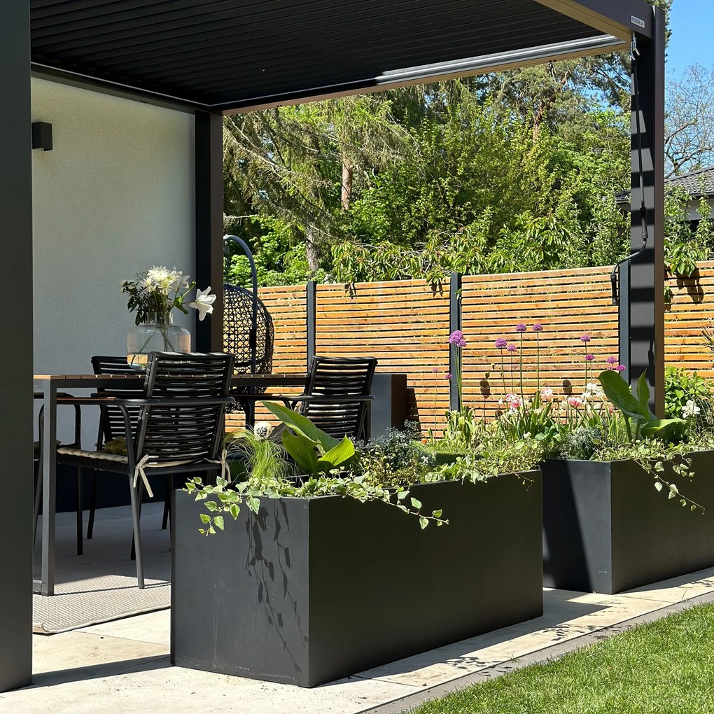 Hrantík MAXI, sklolaminát, šírka 100 cm, antracit