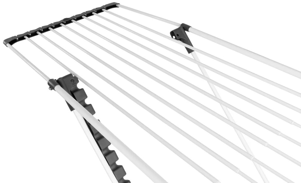 Sušiak na bielizeň Mojave grafit/biely