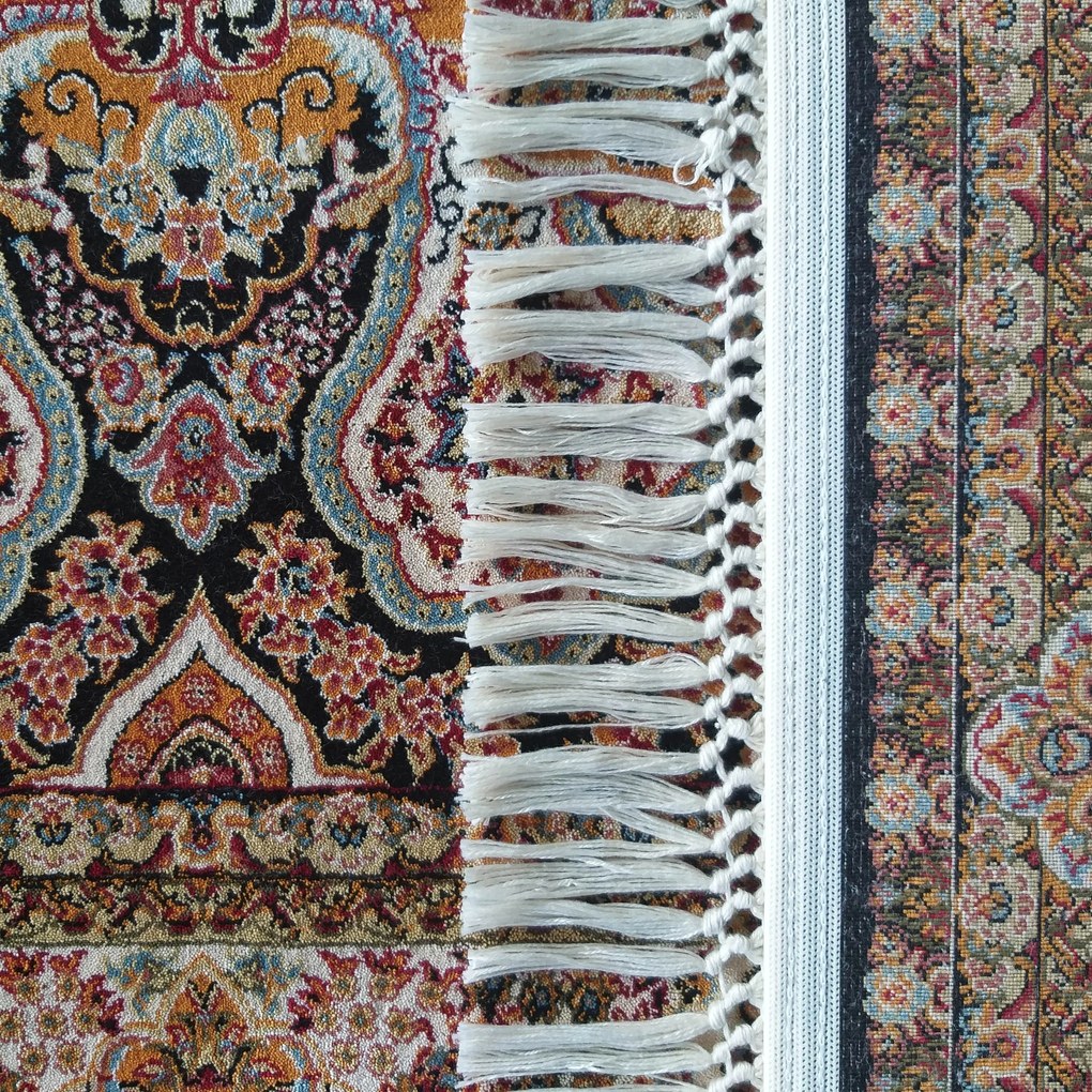 DY Prémiový koberec s exkluzívnym vzorom Pers 07 - modrá Rozmer: 200x300 cm