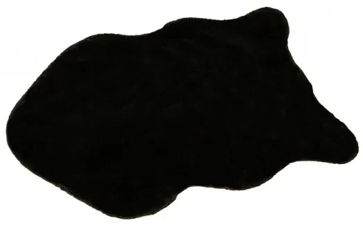 Koberček Shaggy Rabbit 507800 čierny