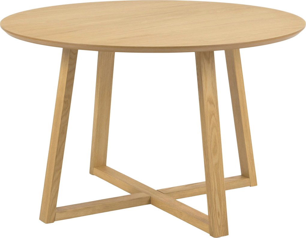 XXXLutz JEDÁLENSKÝ STÔL, dub, prírodná farba, 120/120/75 cm P & B - Stoly - 001749092102