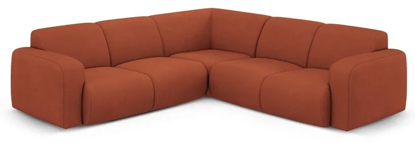 Oranžová rohová pohovka (variabilná/do L) Molino – Micadoni Home