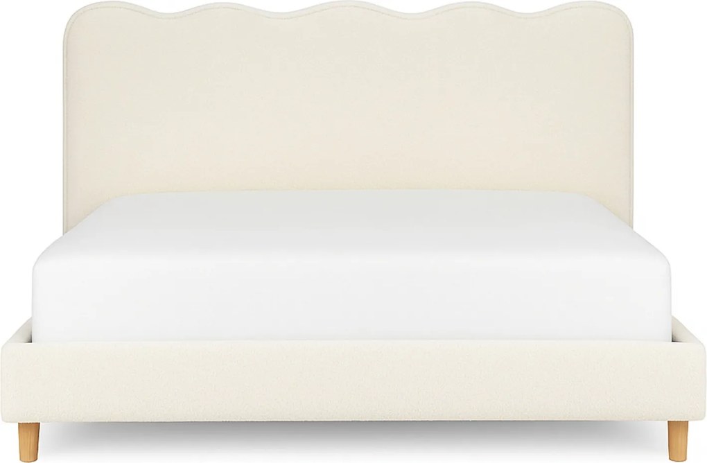 Vintino Posteľ BELLINGTON 160x200 – krémová farba
