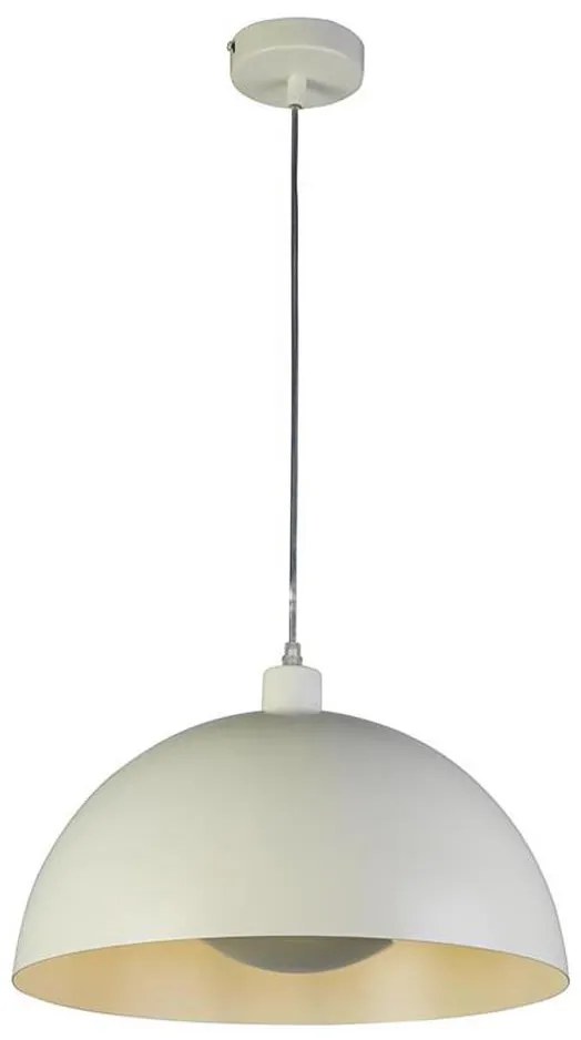 Searchlight 35410CR - Luster na lanku MARS 1xE27/60W/230V priemer 25 cm krémový