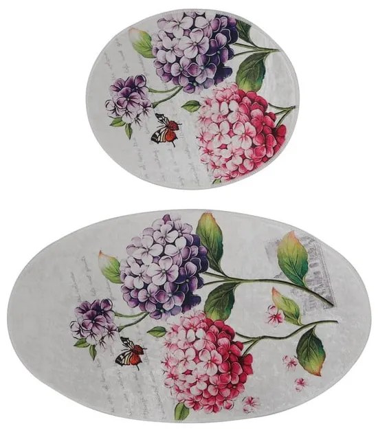 Kúpeľňové predložky v súprave 2 ks 60x100 cm Ortanca – Foutastic