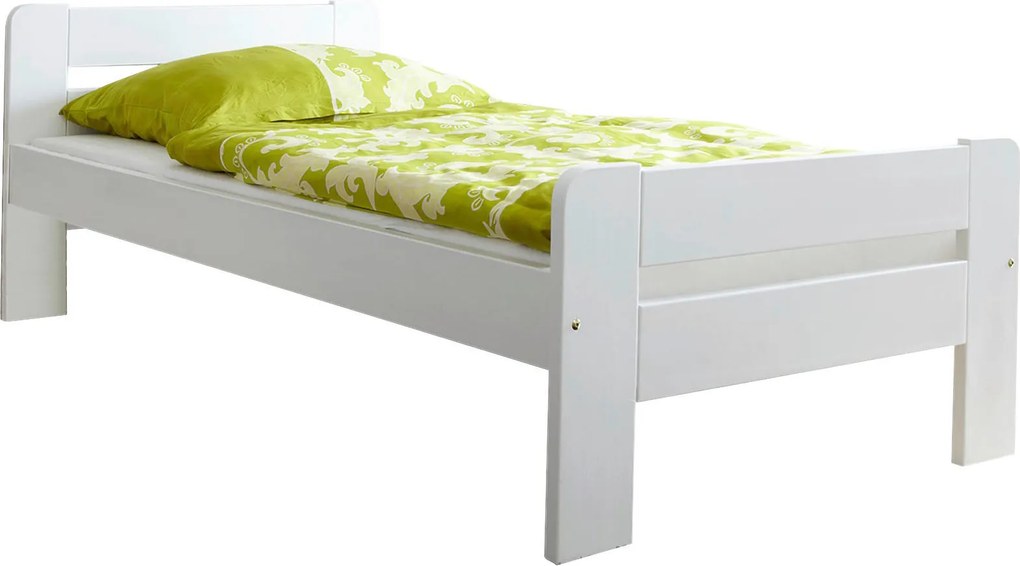 XXXLutz POSTEĽ, 100/200 cm biela MID.YOU - Online Only spálne - 000406001405