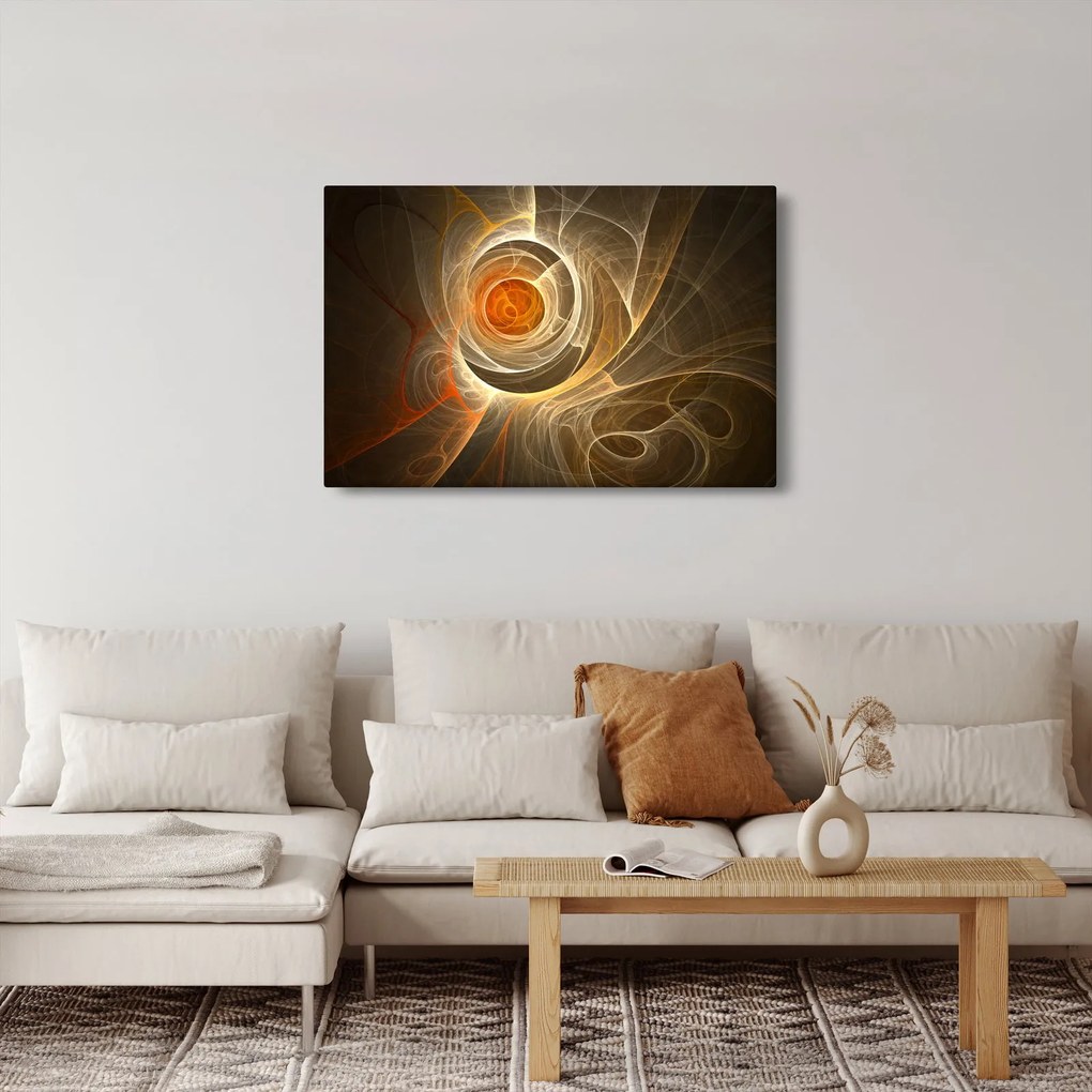 Obraz abstrakcie (90x60 cm)
