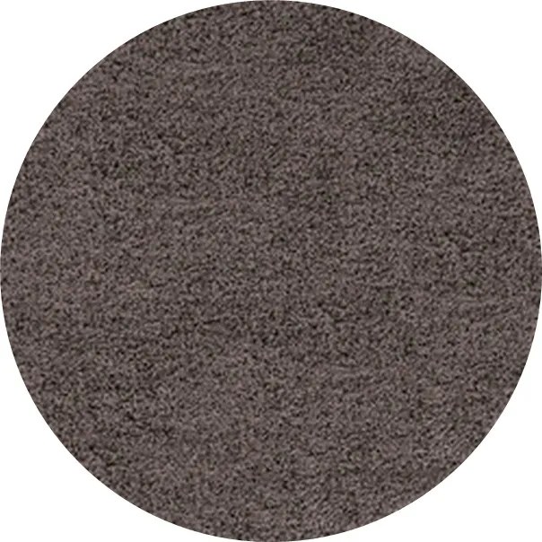 Ayyildiz koberce AKCE: Kusový koberec Life Shaggy 1500 taupe kruh - 120x120 (průměr) kruh cm