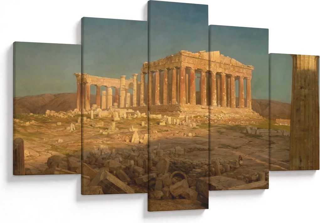 Obraz - Frederic Edwin Church, The Parthenon, reprodukcia (150x105 cm)
