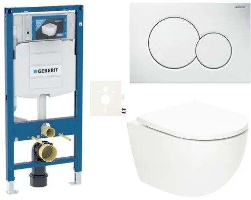 Závesný WC set do ľahkých stien / predstenová SAT Fusion SIKOGSTORFUS01