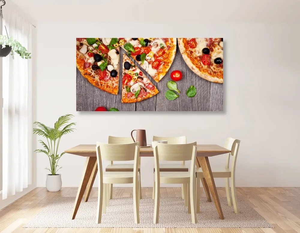Obraz pizza Varianta: 100x50