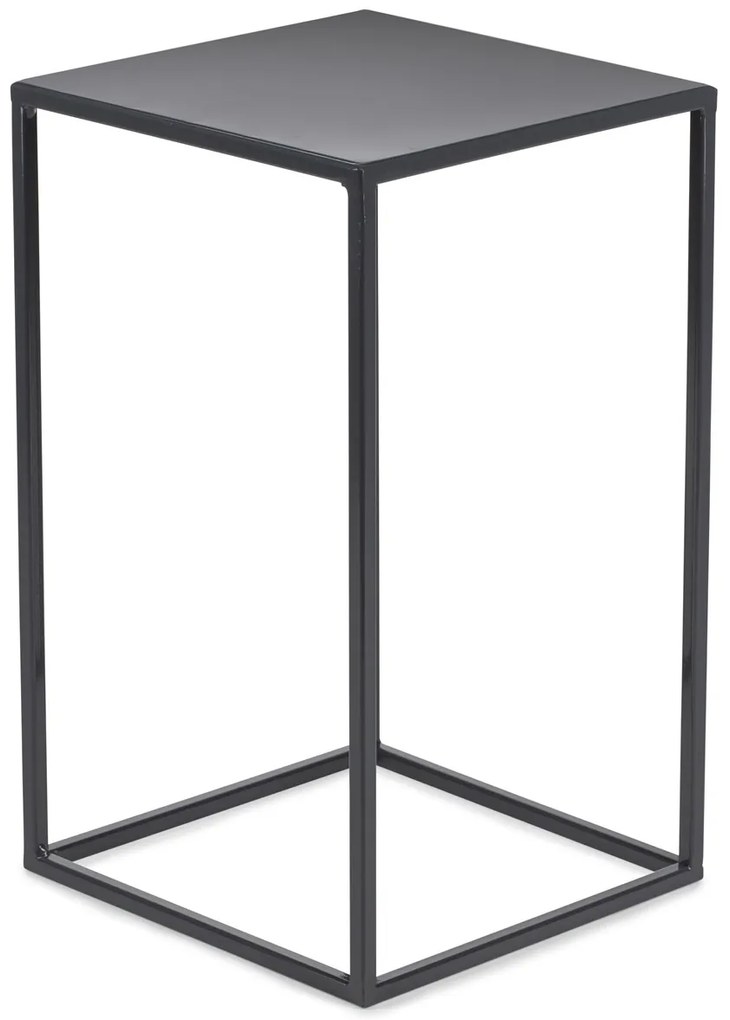 STOJAN NA KVETINÁČ SIMPLE 40X24X24 CM GRAFITOVÁ
