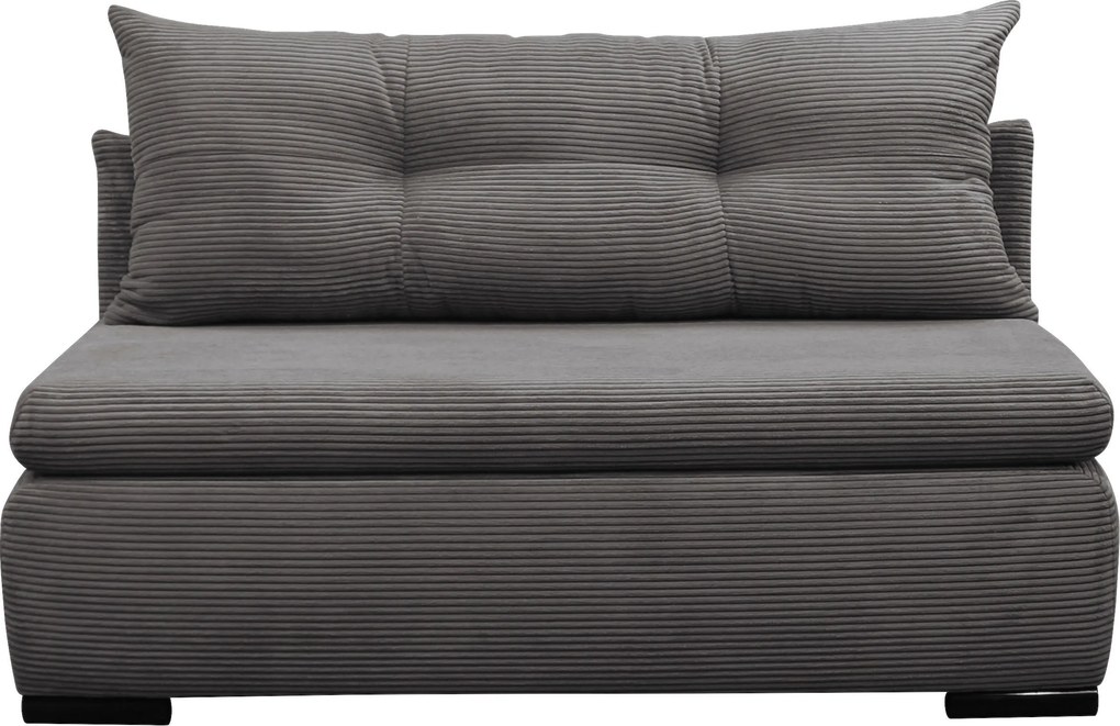 XXXLutz ROZKLADACIA POHOVKA, textil, sivá MID.YOU - Sedačky - 001574003105