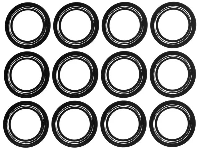 Sada deviatich nádob FRASCO priesvitná (9 ks)