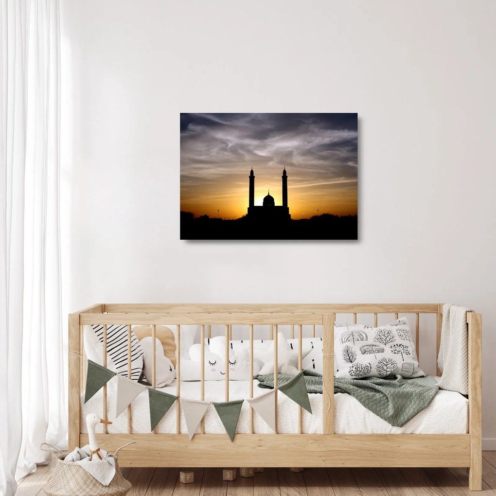 Sklenený obraz pamiatky (70x50 cm)