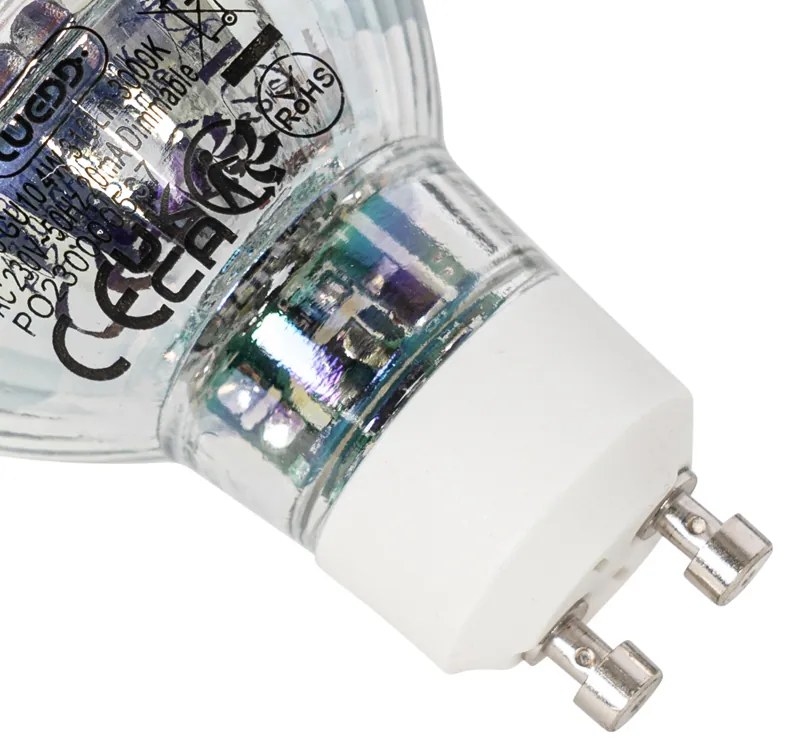 Sada 5 stmievateľných LED žiaroviek GU10 4W 310lm 3000K