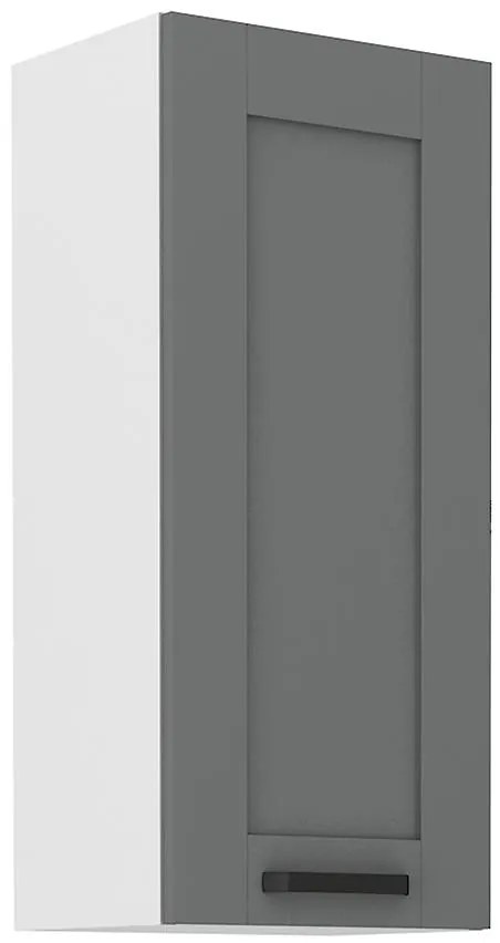 Kuchynská skrinka Luna dustgrey/biela 40G-90 1F