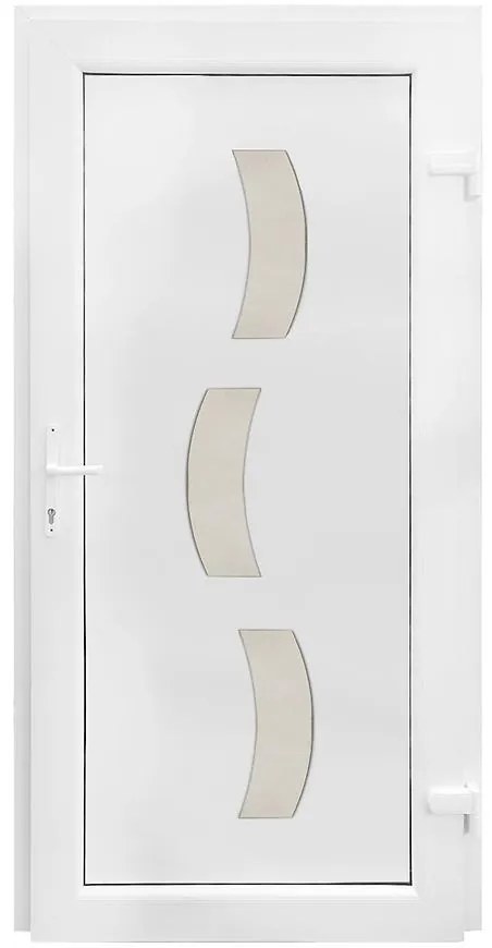 Dvere vchodové Zadar D30 90P 98x198x7 biela