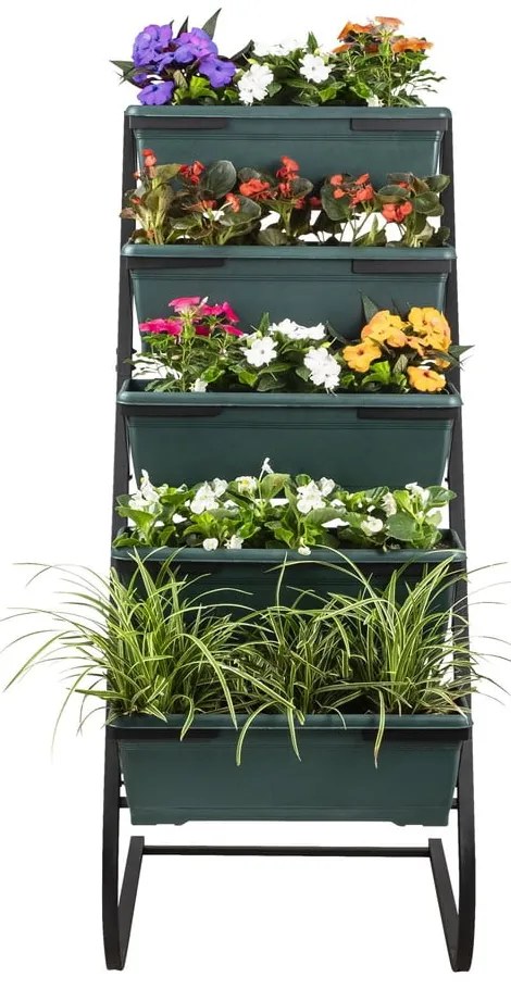 Kovový stojan na kvety (výška 130 cm) – Floriane Garden