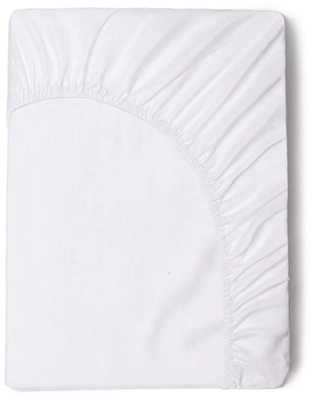 Biela elastická plachta z bavlneného saténu HIP, 160 x 200 cm