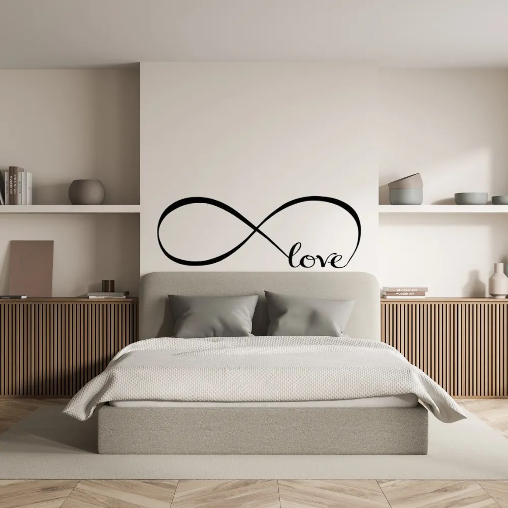 PIPPER | PIPPER. Samolepka na stenu "Love 2" 57x150 cm