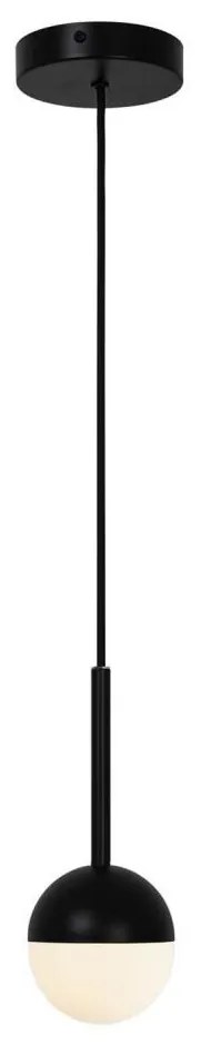 Nordlux - Luster na lane CONTINA 1xG9/5W/230V čierna