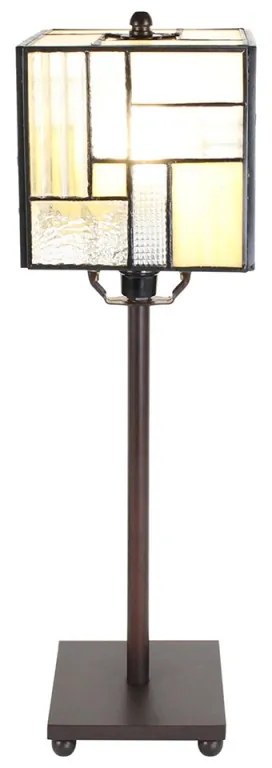 Tiffany svietidlo do pracovne CUBE