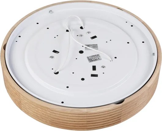 BRILAGI - LED stropné svietidlo CARVALHO MODERN 3xE27/60W/230V, priemer 47,5 cm, dub