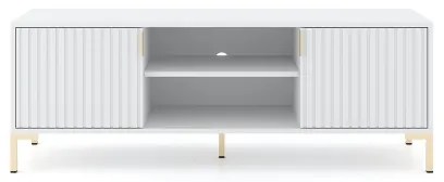 Televízny stolík FLOP biely