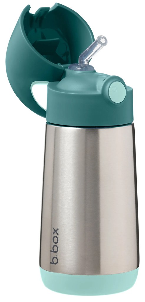 Termoska na pitie so slamkou 350 ml - emerald forest